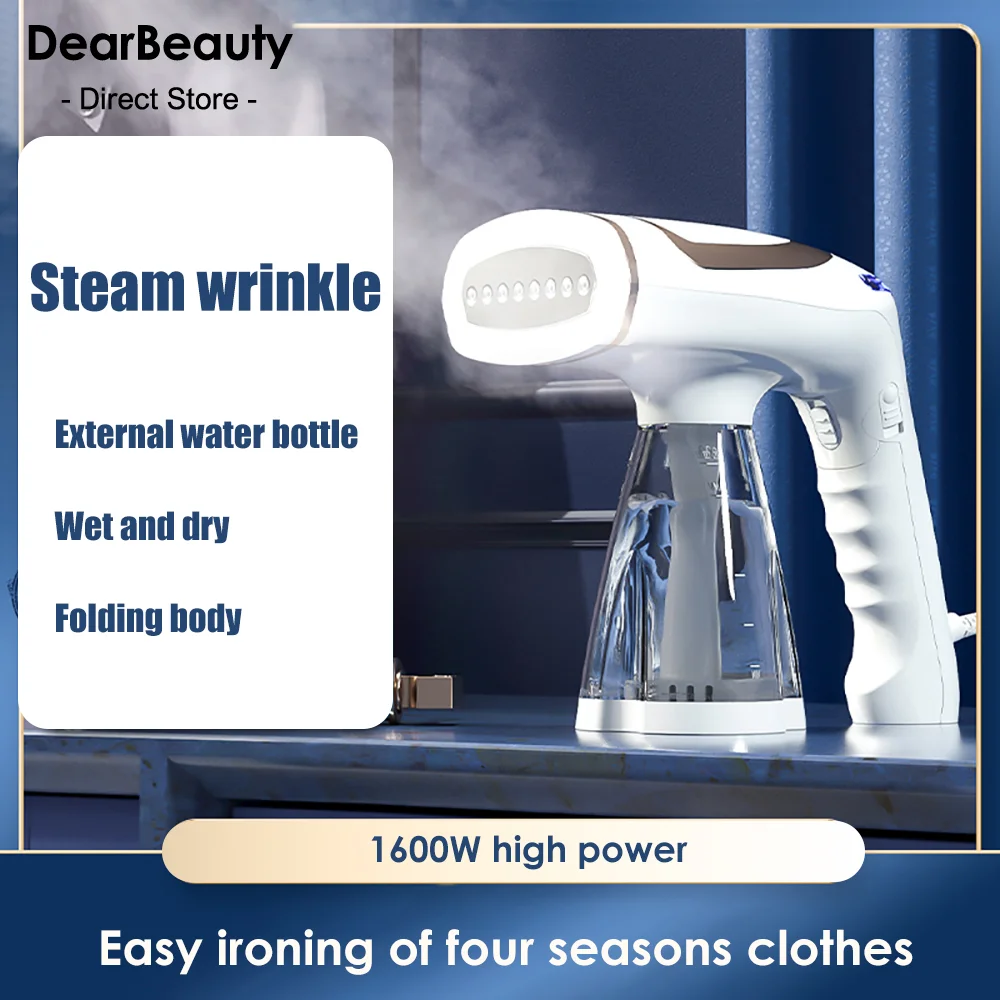 

Handheld Garment Steamer 1600W Household Fabric Steam Iron 350ml Mini Portable Vertical Fast-Heat For Clothes Ironing