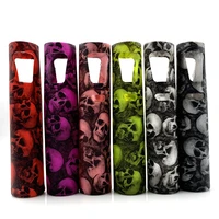 skull style silicone case cover cigarettes cases for ego aio kit sleeve protective rubber