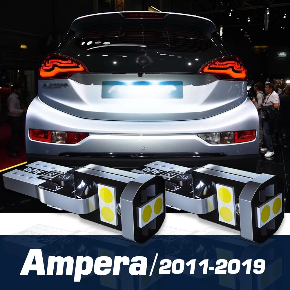 

Аксессуары для автомобильного номерного знака, для Opel Ampera, 2011, 2012, 2013, 2014, 2016, 2017, 2018, 2019, 2 шт.