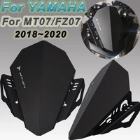 for yamaha mt 07 mt 07 mt07 fz 07 fz07 2018 2019 2020 motorcycle parts front windshield windscreen wind deflector shield fairing