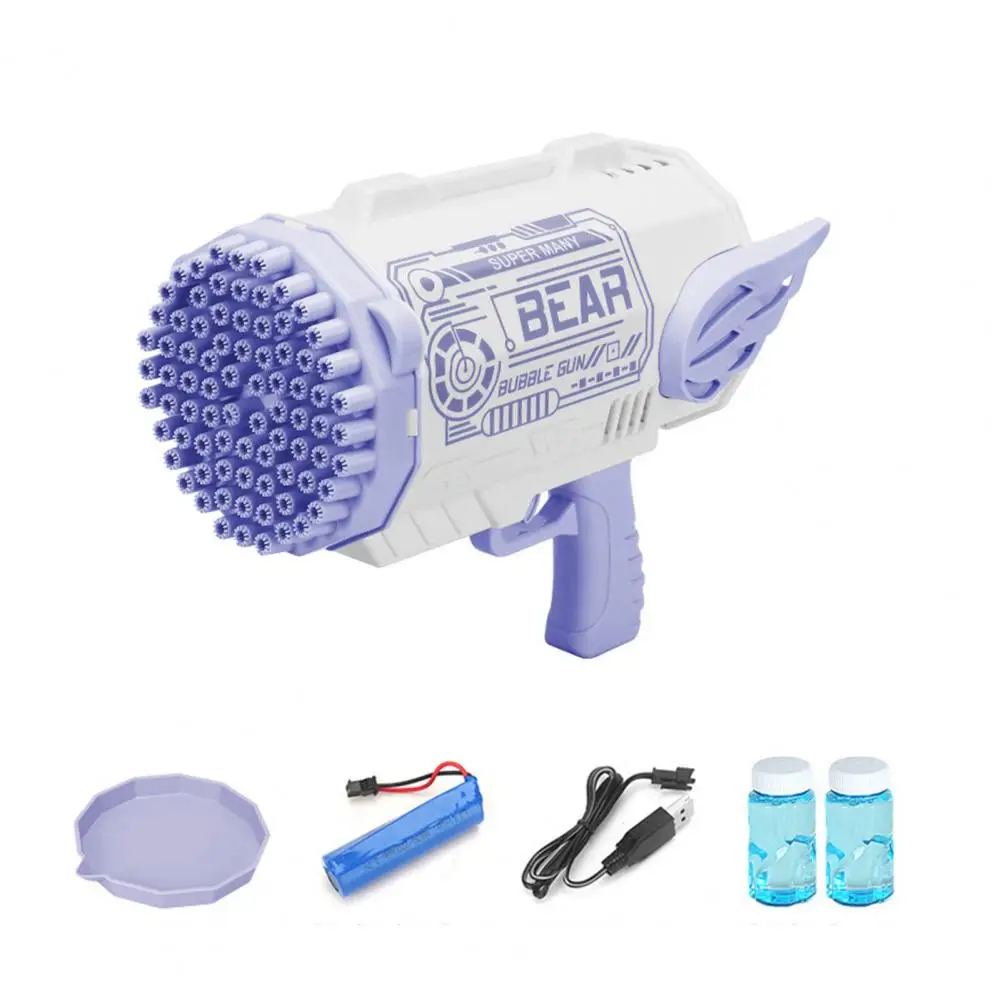 

Fashion Boys Girls Summer Bubble Machine Toy Bubble Toy Cartoon Operate Easily