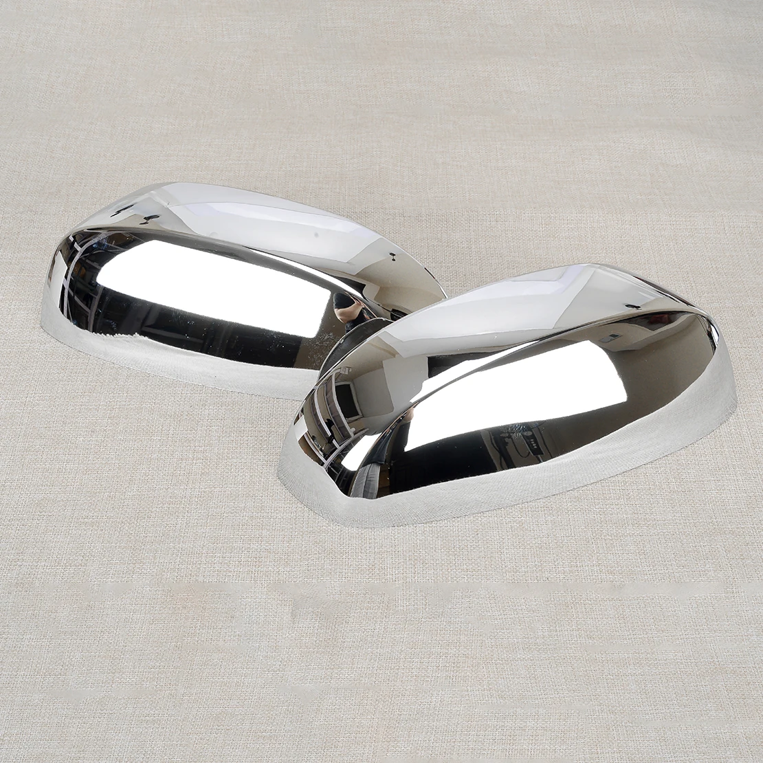 Новая 1 пара верхней накладки бокового зеркала, подходящая для Chevrolet Silverado Avalanche Tahoe GMC Sierra 1500 2007-2013, хромированный пластик