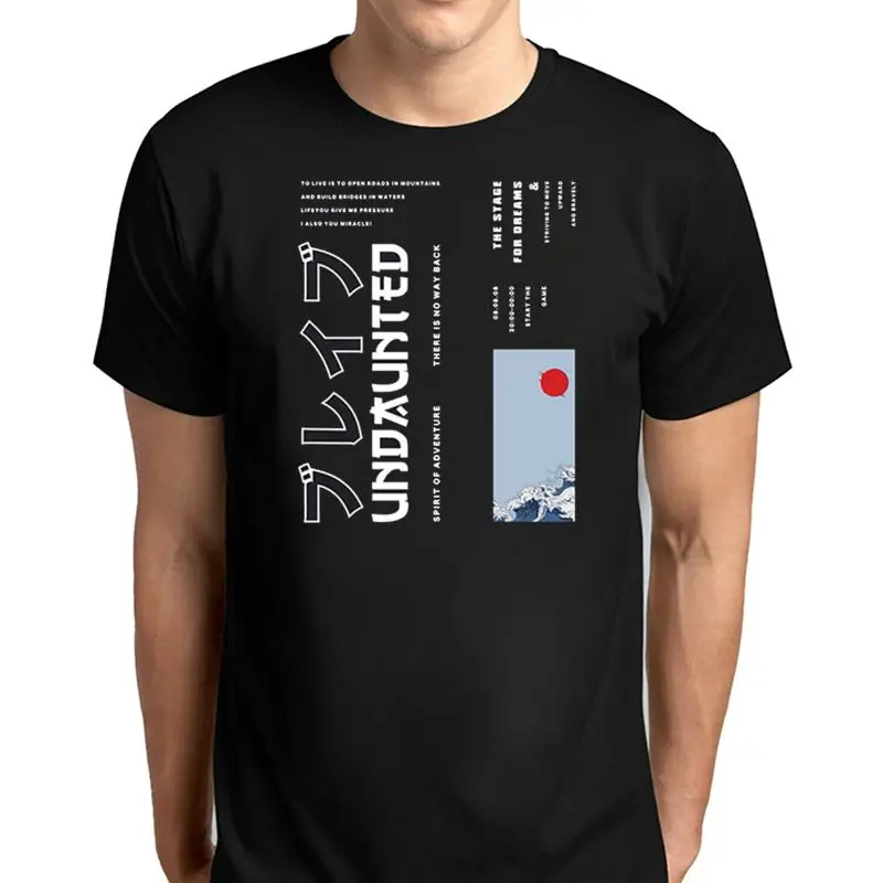 

Japanese Kanji 2022 Men Hip Hop T Shirt Streetwear Harajuku T-Shirt Oversize Summer Short Sleeve Tshirt Loose Cotton Tops Tees