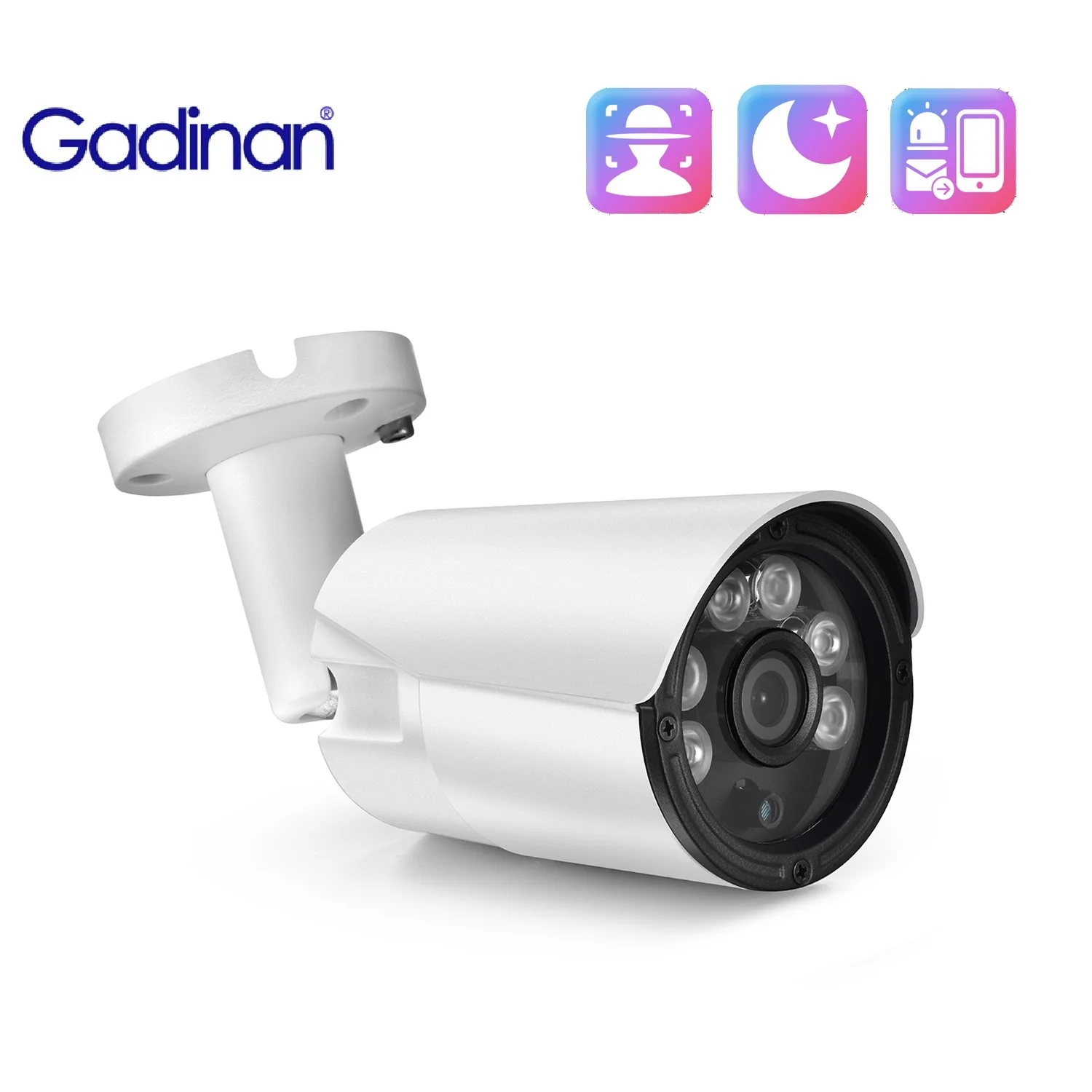 Система видеонаблюдения Gadinan 48 В POE IP 8 Мп 5 |