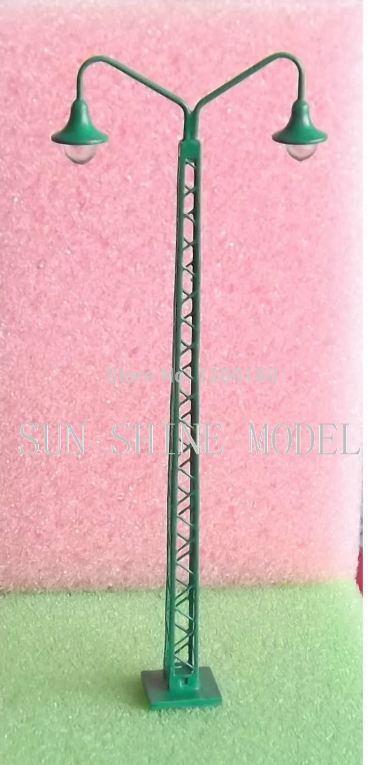 Модель железнодорожного поезда DB4 HO 2 шт. масштаб 1:87 уличные фонари