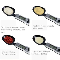 1pc kitchen electronic scale spoon food ingredients electronic measuring spoon weighing 500g for flour milk edible oil weighing