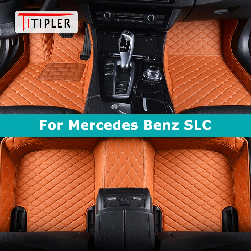 TITIPLER пользовательские автомобильные коврики для Mercedes Benz SLC 2016-2022 авто ковры