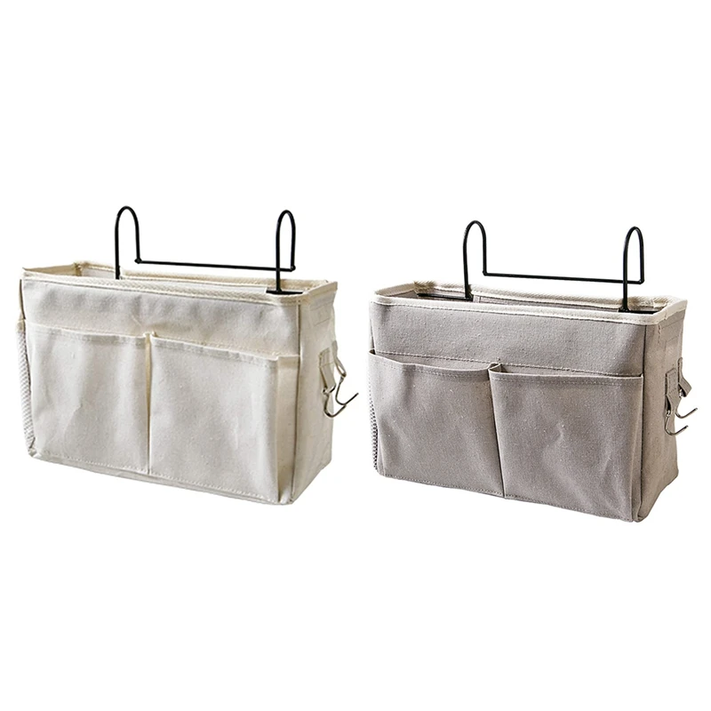

Bedside Hanging Pocket Storage Bag Bedside Storage Caddy Organizer Holder For Headboards Bunk Beds Dorm Rooms