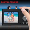 2.4inch IPS Screen 44MP Small Digital Camera 2.7K 16X Zoom Face Detection Vlogging Camera for Photography Beginners Kids 1