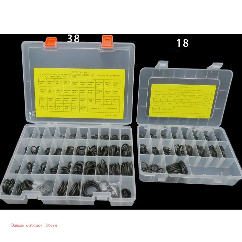 

200 Pcs/450Pcs Multifunction O-Ring Seal Sleeve Ring Diving Special Thicken