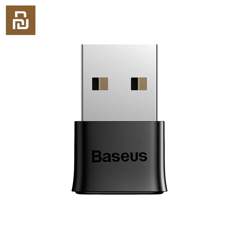 

Xiaomi youpin Baseus USB Bluetooth 5,0 адаптер ключ Aux аудио приемник передатчик для динамика ноутбука PS4 беспроводной мыши