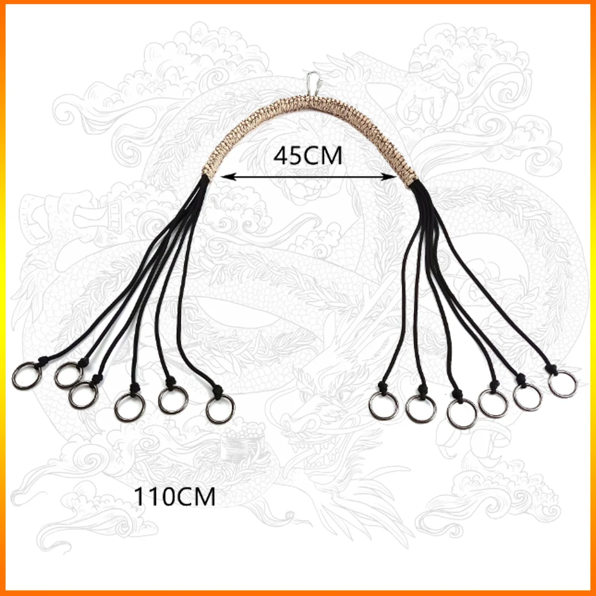 Охотничий ремень для курицы утки и кролика паракорд 12 капель скользящее кольцо -