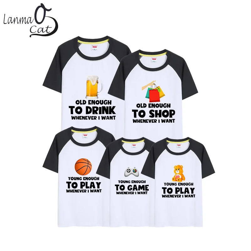 

Plus Size Family Clothing Family Costume T-shirt For Daddy Mommy Me Baby Boy Girl Summer Family Matching Outfits