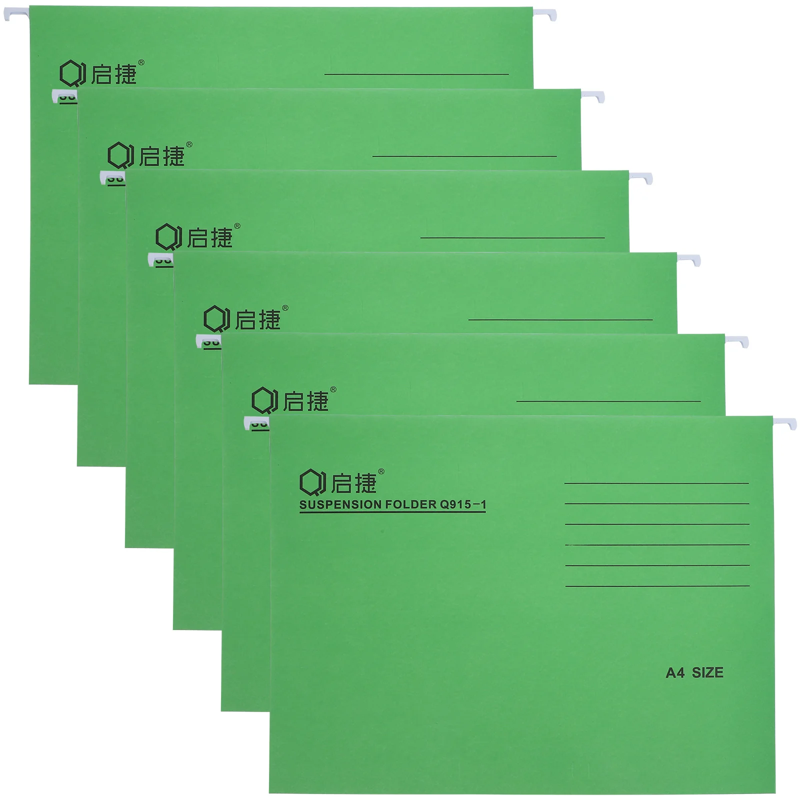 

6 Pcs Office Bills Organizer Expandable Folders Coupon File Hanging Frame Filing White Cabinet