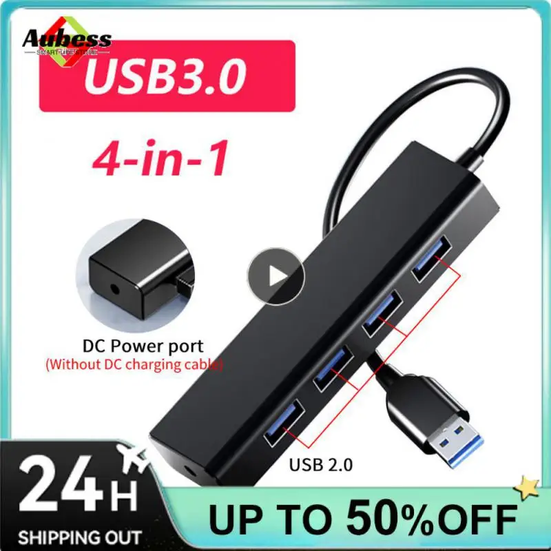 

480mbps Usb Hub 4-in-1 High-speed Usb Multiport Hub Usb 2.0 3.0 Expander For Pc Computer Accessories Multi-splitter Adapter Otg