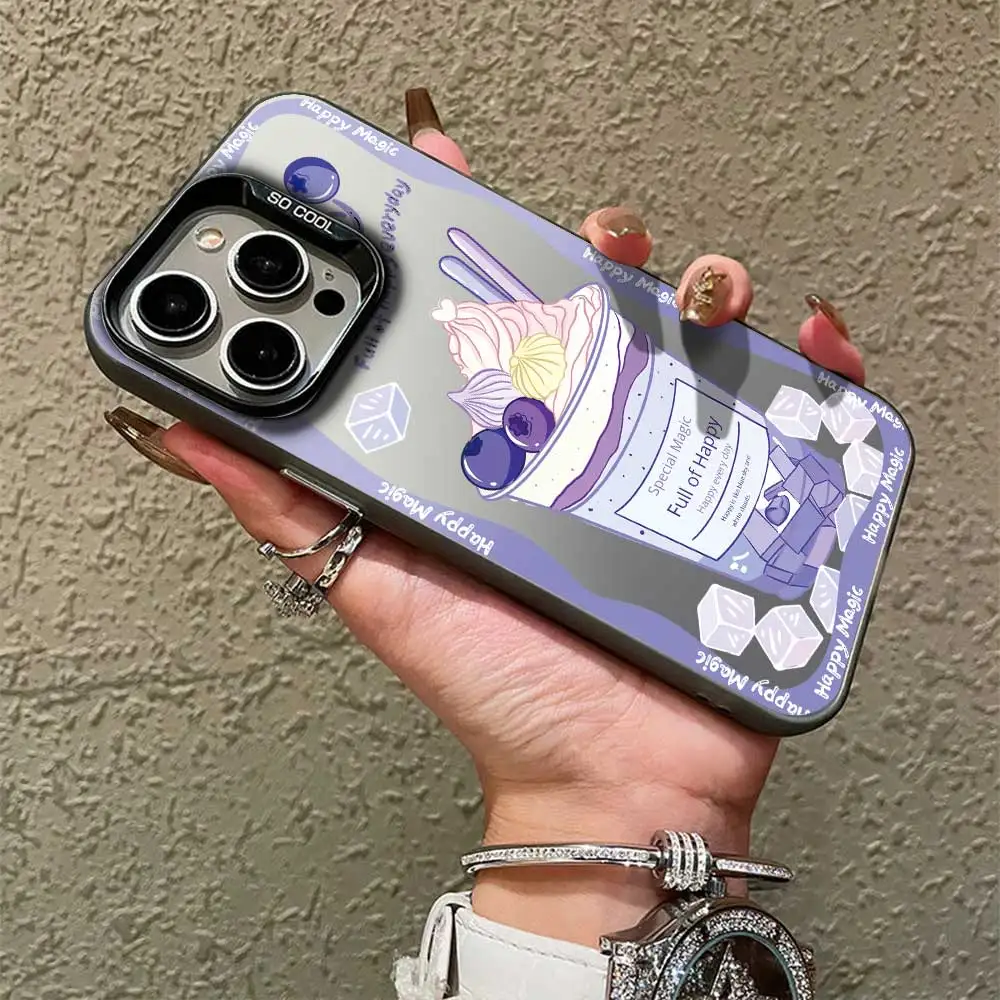 Чехол для Motorola Moto G14 G84 5G G04 G20 G10 G30 G04S G24 G34 G13 G23 G53 G22 E32S E22i Ice Cream Silver IMD телефона Marble