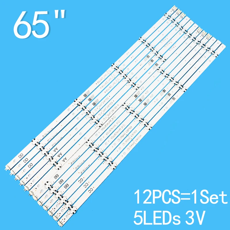 Новинка, 12 шт./лот, для телевизора 65 дюймов LG 65UJ630Y 65UJ6300 65UJ630V 65UJ634V 65UJ5500 65UK6100 Innotek 17Y 65inch_A SSC 65UJ63_UHD_A B C D