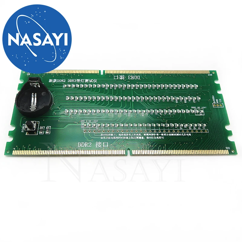 

Настольная память DDR2 DDR3 2-в-1 с тестером светильник, тестер DDR2, тестер DDR3