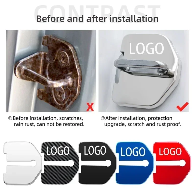 4 шт. аксессуары для Subaru impresti ZA Liberty Forester Outback Legacy защитный чехол с замком стайлинга