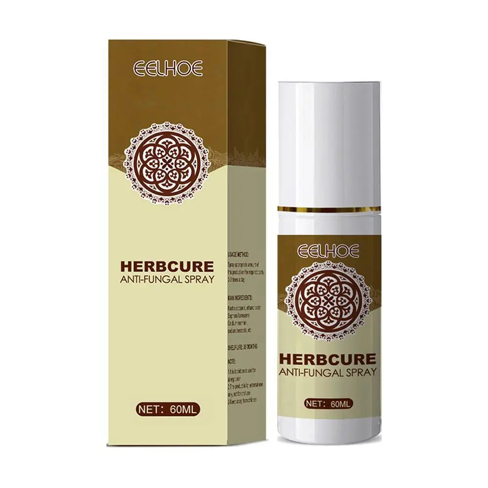 

60g Fungal Combat Feet Spray Foot Sterilize Spray Herbal Anti-fungal Spray Infection Toe Treatment Onychomycosis Anti Bacterial