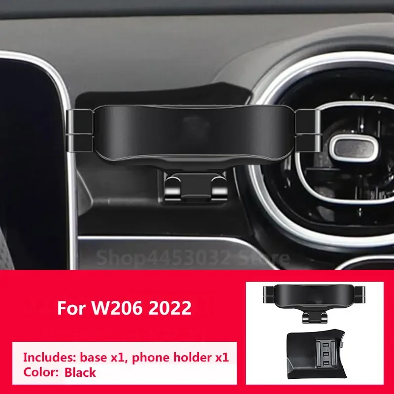 Гравитационный автомобильный держатель телефона для Mercedes Benz C Class W206 2022-2023 в