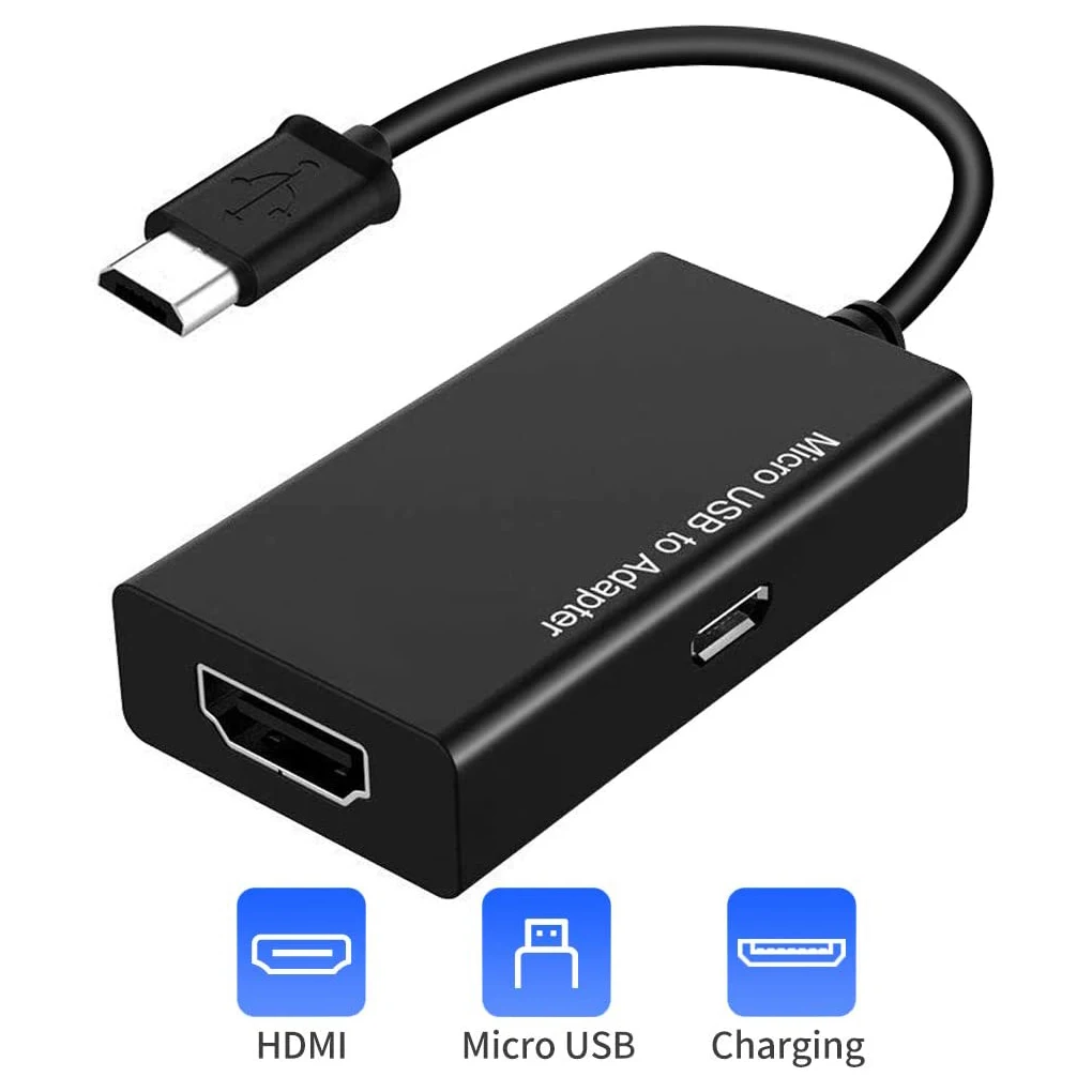 Micro USB к HDMI-совместимый кабель HD 1080P для Samsung HTC LG xiaomi2 Android HDMI конвертер Mirco