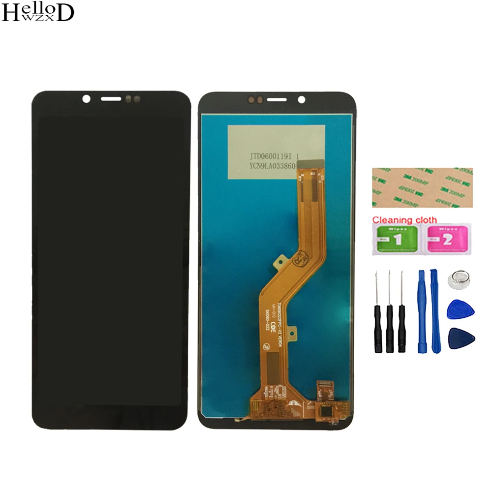 

6 inch Tested LCD Display For Tecno Pouvoir 3 Air LC6 LCD Display Touch Screen Digitizer Assembly Replacement+Tools