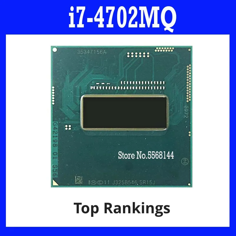 Скидка 40% i7-4702MQ i7 4702MQ SR15J 2 ГГц четырехъядерный восьмипоточный Процессор 6M 37W Socket