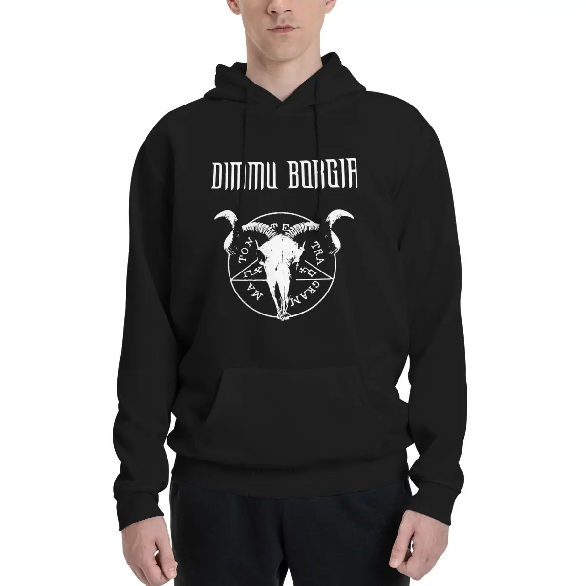 

Dimmu Borgir Norwegian Black Metal Band Polyester Hoodie Men's Women's Sweater Size XXS-3XL