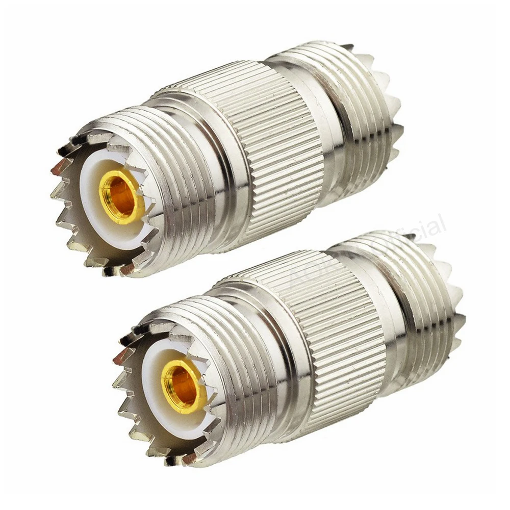 UHF Женский к женскому SO-239 муфта коаксиальный кабель адаптер Соединительный