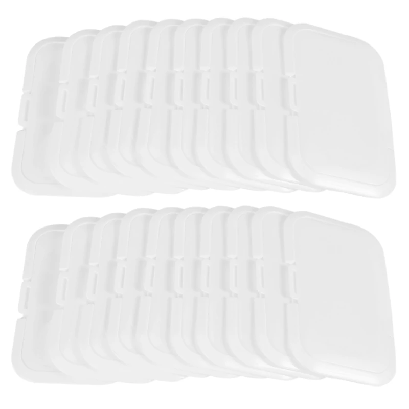 

20Pcs Reusable Baby Wipes Lid Baby Wet Wipes Cover Tissues Box Wet Paper Lid