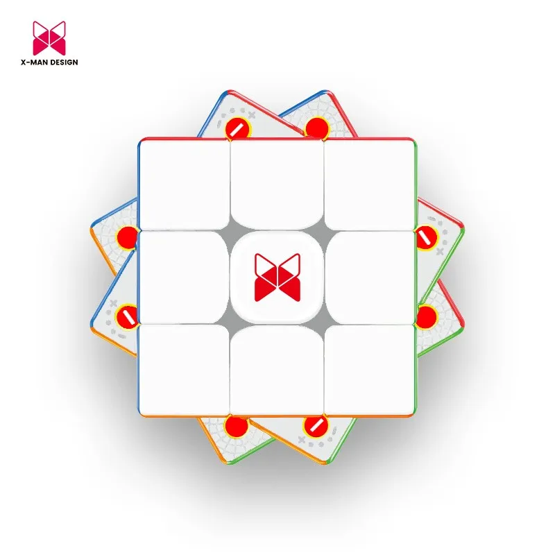 [Picube] Qiyi MOFANGGE XMD Tornado V2 3x3 Магнитный магический куб Speedcube головоломки кубики