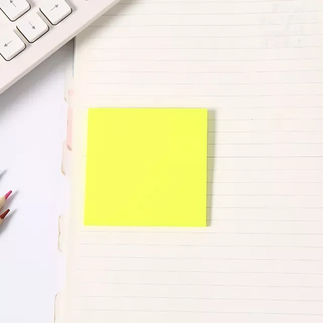 

Transparent Sticky Notes Waterproof Colorful Clear Memo Pad Posted It Self Adhesive Memo Message Reminder Office School