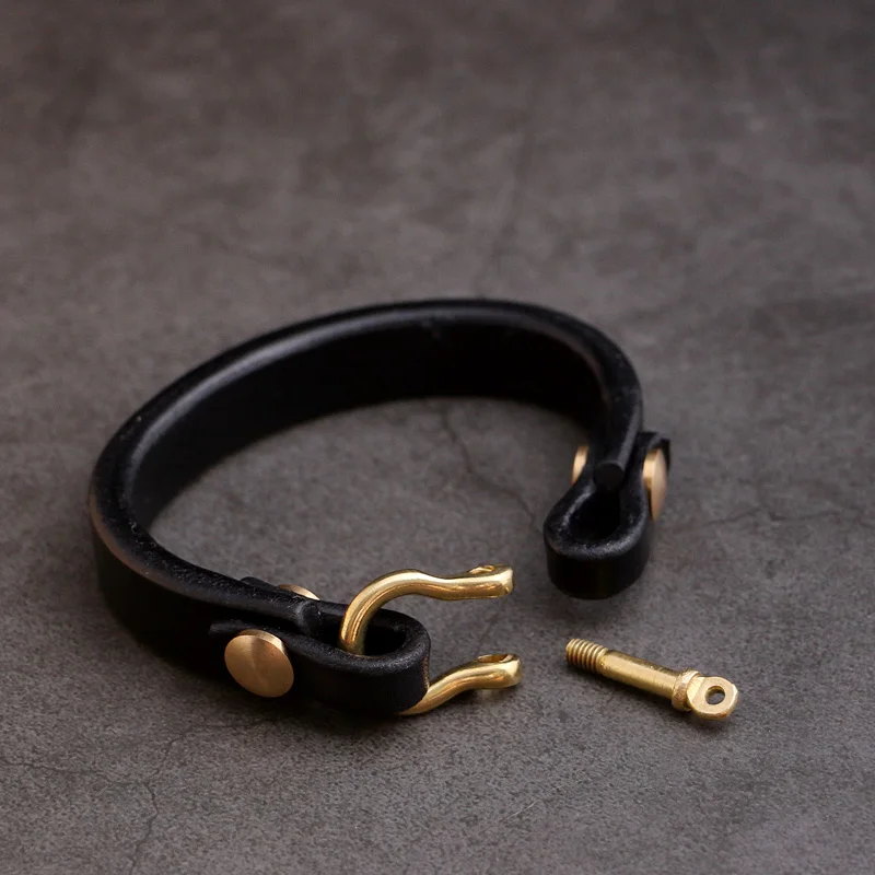 One Break Takahashi Wulang Sle Япония Енот Деревянное седло Кожаный браслет из кожи