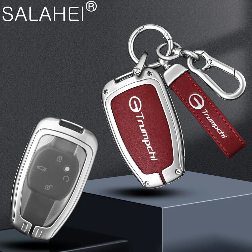 

Car Key Case Cover Smart Remote Protective Shell Holder For Trumpchi GAC 2021 Empow J11 J12 J13 J14 J15 J16 GS8 Auto Accessories