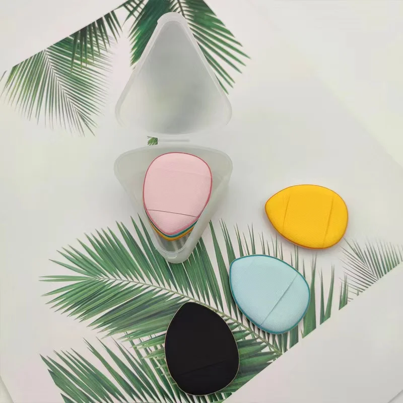 6 шт./компл. мини-губка в форме пальца губка для основы блендер макияжа под глазами