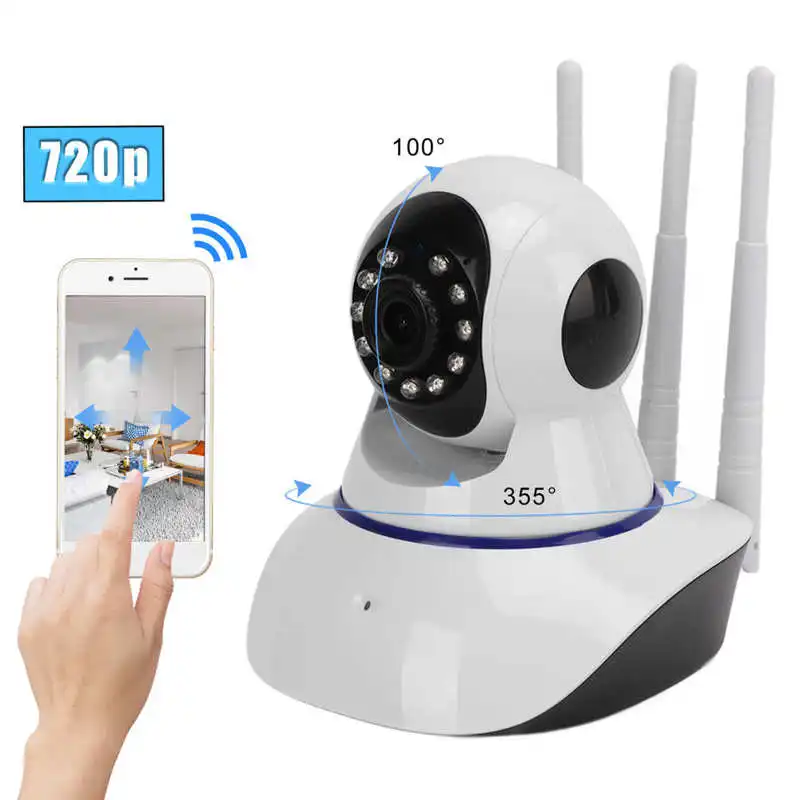 

Indoor CCTV 2 Way Audio Wifi IP Camera for Home Security