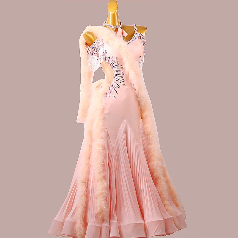 Женские танцевальные костюмы платье для вальса танцевальная одежда