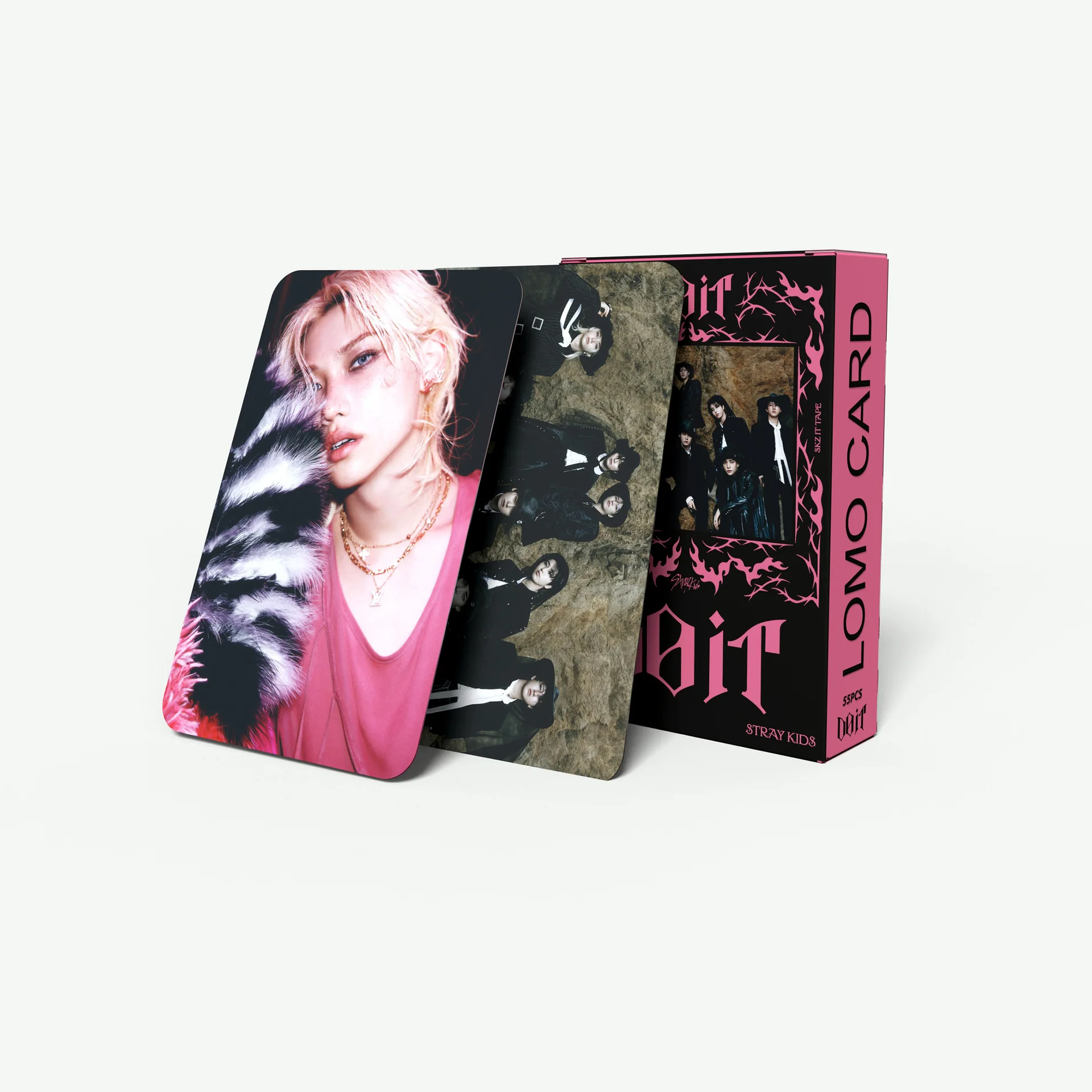 

Коллекционные карточки Stray Kids Lomo - 55 шт.