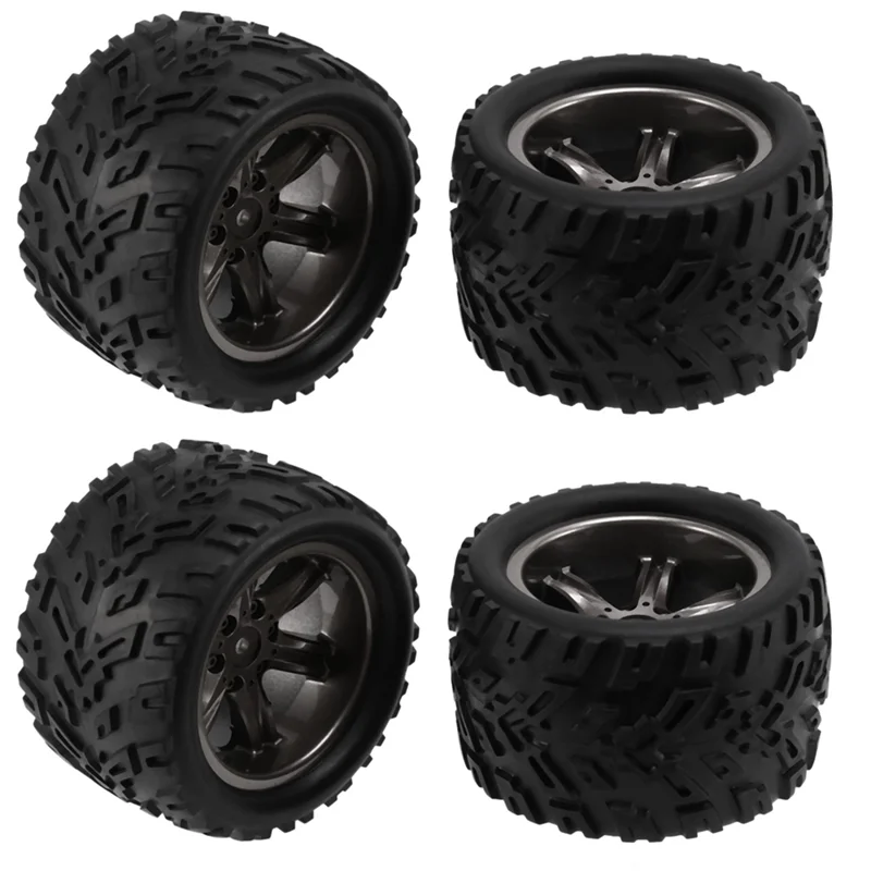 4Pcs Tires Tyre Wheel For XINLEHONG 9125 9116 X9115 X9116 GPTOYS S911 S912 1/12 RC Car Replacement images - 6