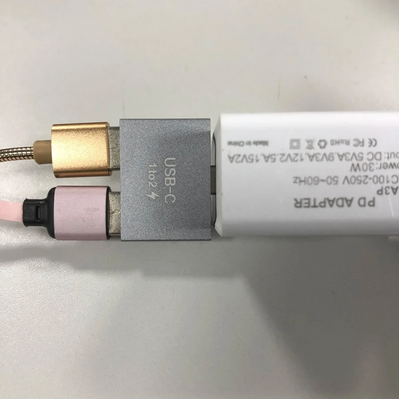 Разветвитель с портом USB Type-C папа на два порта 3 0 мама |