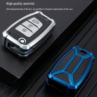 tpu remote key case cover for hyundai elantra solaris tucson i30 i35 i40 kona genesis santa fe azera car styling key protector