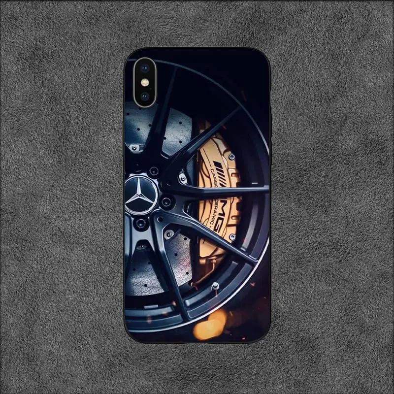 Luxury-Sports-Benz-AMG-Car-Mercedes Phone Case For iPhone 11 12 Mini 13 Pro XS Max X 8 7 6s Plus 5 SE XR Shell images - 6