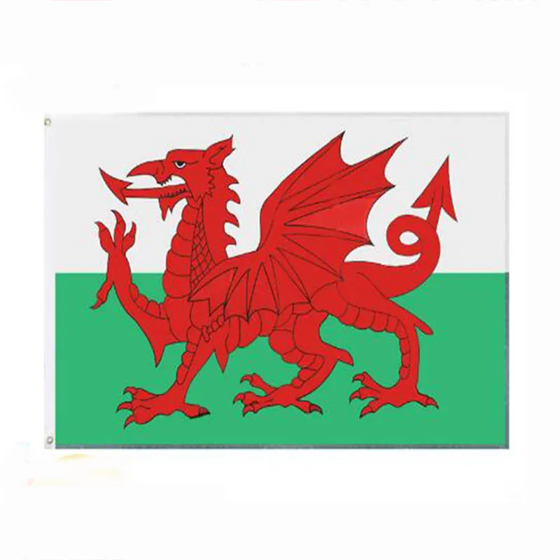 

90*150 CM Wales National Flag 3*5 FT Country polyester Flying Banner