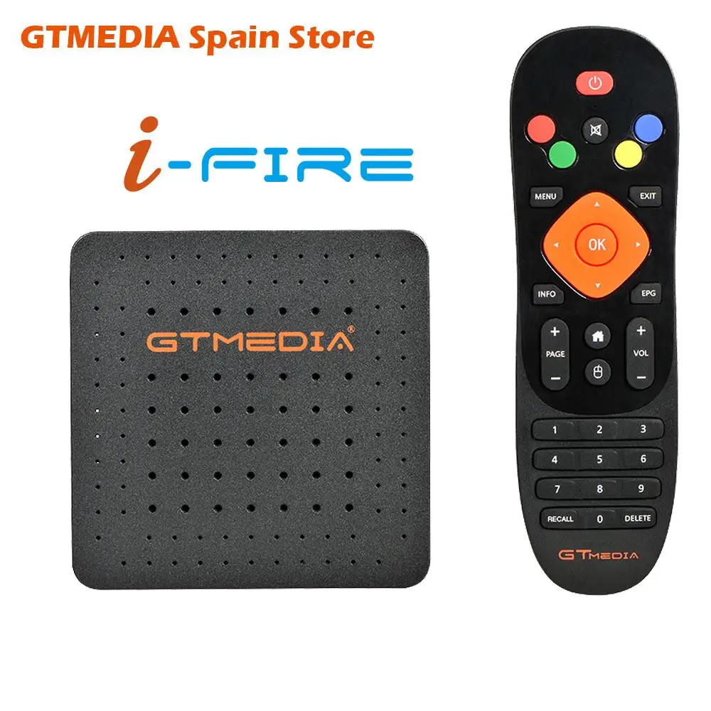 

Новая ТВ-приставка Gtmedia Ifire, H.265 Full HD 1080p, Встроенная Wi-Fi 2,4 ГГц, Youtube Engima 2 MPEG 4, поддержка медиаплеера M3U, ТВ-приставка, Испания
