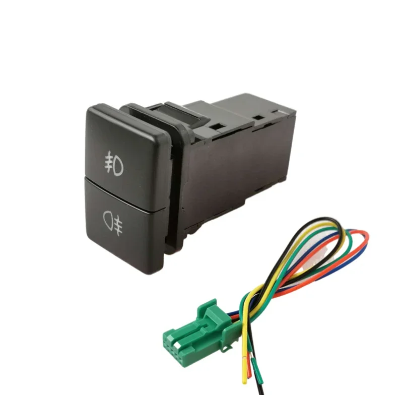 

1 шт., автоматический двойной светодиодный светильник DRL, радар, задний передний противотуманный замок, переключатель включения и выключения питания для Suzuki Jimny 2019-2021