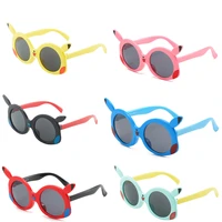 2022 new fashion childrens sunglasses cute kids cosplay pikachu venusaur summer uv sunglasses kids boys girls birthday gift toy