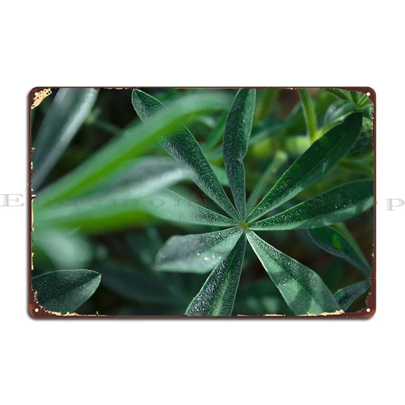 

Куст Люпин металлический знак настенная пещера кухня дом Железный классический жестяной знак плакат