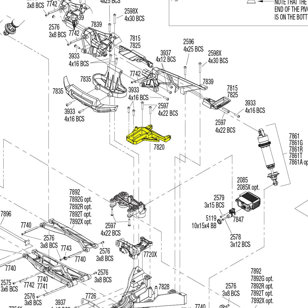 1 шт. опорный бандаж из сплава для перегородки руля № 7820 RC Crawler TRAXXAS 1/6 XRT 8S 78086-4 78097-4