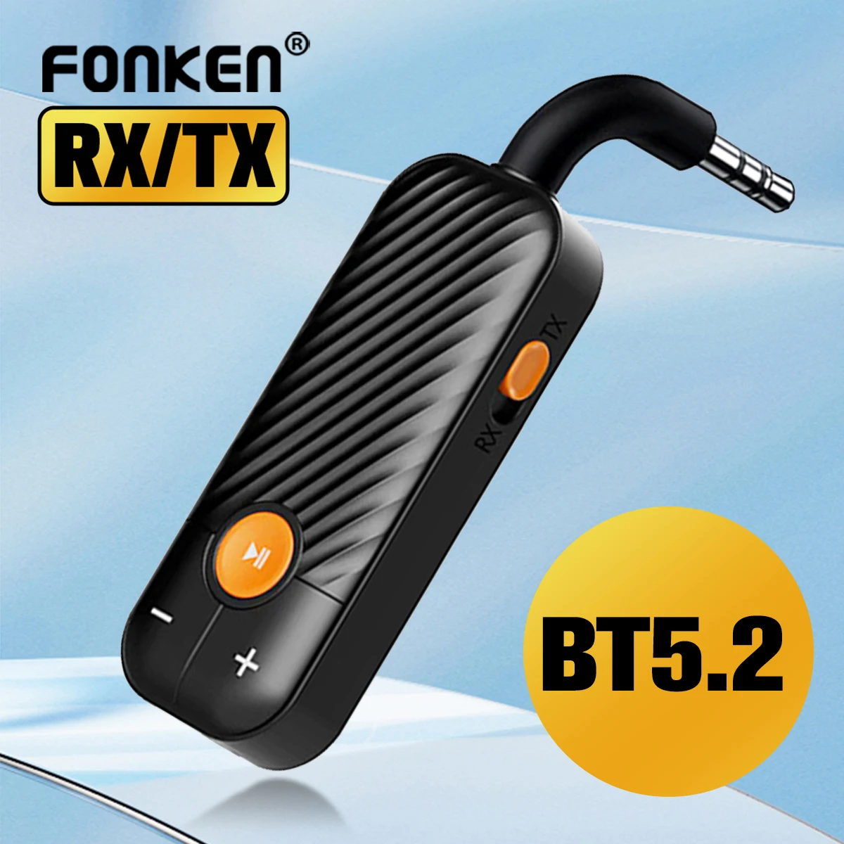 3,5 мм AUX Bluetooth 5,2 передатчик приемник мини стерео беспроводной аудио адаптер ключ для ПК ТВ Bluetooth наушники Динамик